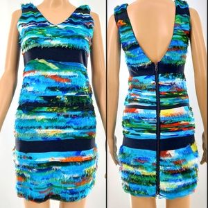 Rag & Bone Silk Raw Hem Mini Dress S